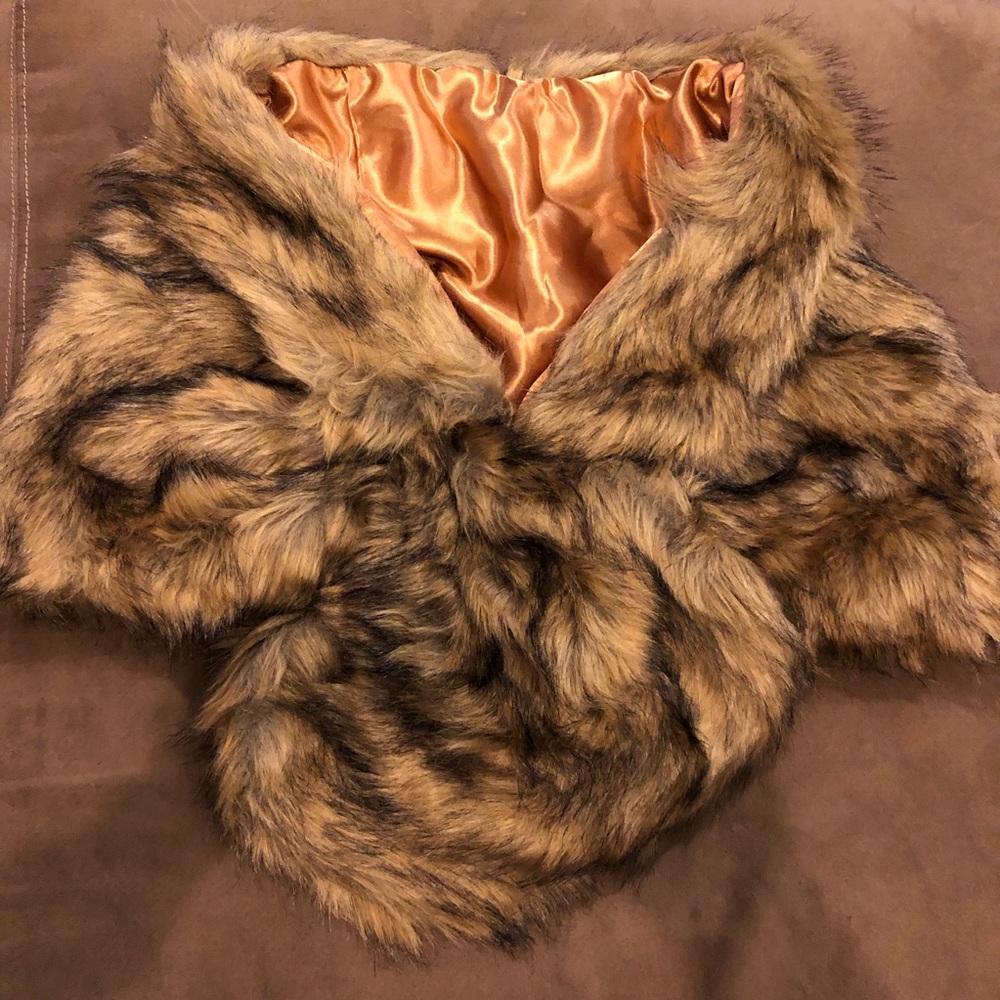 Faux Fur Stole